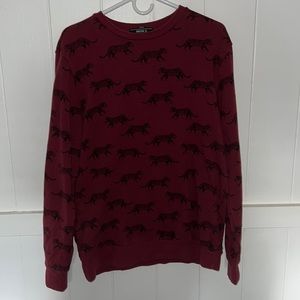 Men’s Forever 21 - Leopard Graphic Print Longsleeve